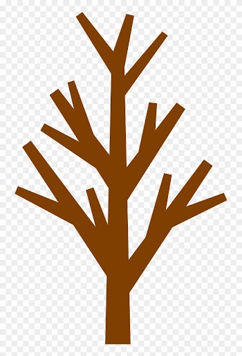 Brown Tree Without Leaves Clipart - Tree Clip Art No Leaves