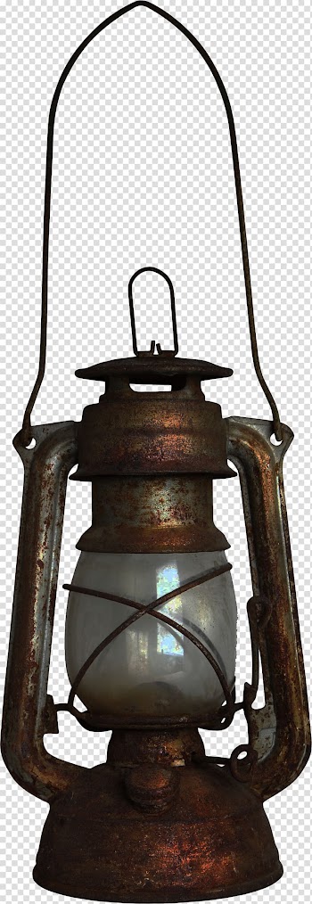 Brown tubular lantern illustration, Light Oil lamp Kerosene lamp Lantern, Oil lamps transparent background PNG clipart