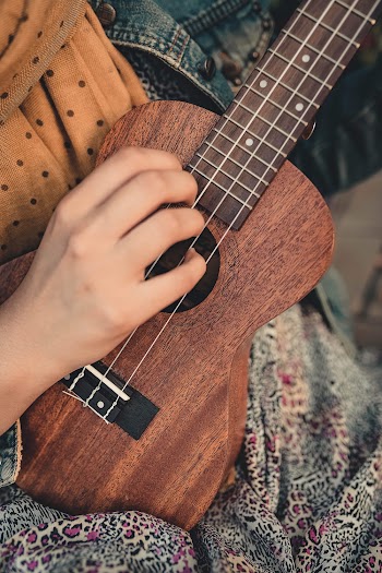 Brown Ukulele