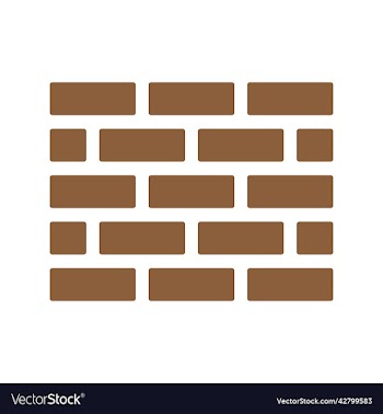 brown wall icon or logo