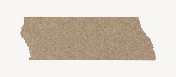 Brown washi tape, ripped paper | Free PSD - rawpixel