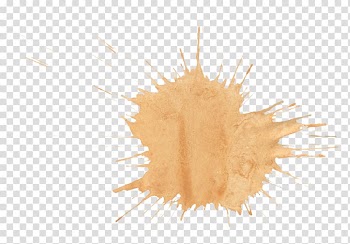 Brown Watercolor painting, Beige Color transparent background PNG clipart