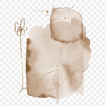 Brown watercolor png sticker, abstract | Free PNG - rawpixel