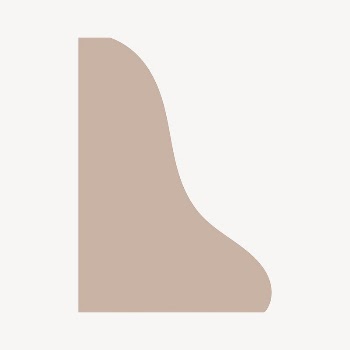 Brown wavy border sticker, pastel | Free Vector - rawpixel