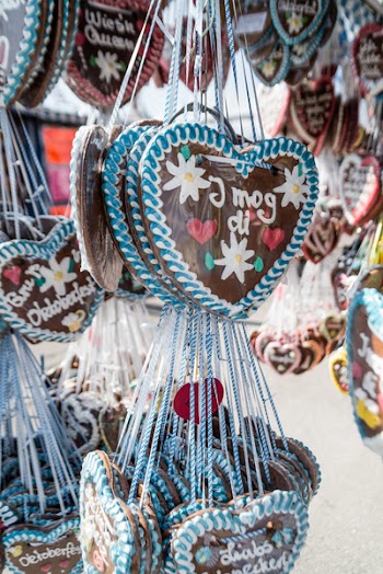 Brown, White, and Blue Heart Decor Lot