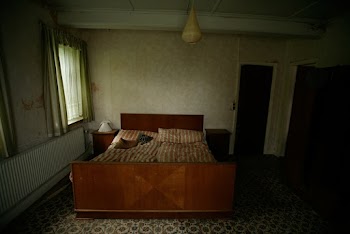 Brown Wooden Bed Frame