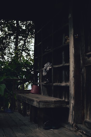 Brown Wooden Bench