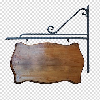 Brown wooden board, Wood Placard Frame and panel Lumber Decal, Wood signs transparent background PNG clipart