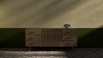 Brown Wooden Cabinet