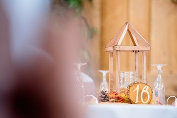 Brown Wooden Candle Lantern