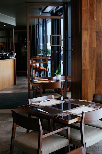 Brown Wooden Dining Set 