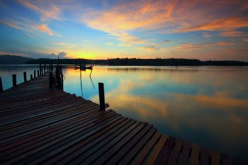Brown Wooden Dock