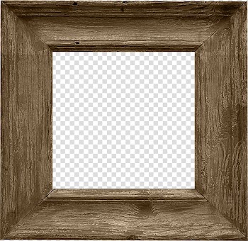 Brown wooden frame, frame Wood Brown, Brown Vintage Frame transparent background PNG clipart