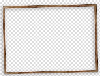 Brown wooden frame, frame , Wood frame transparent background PNG clipart