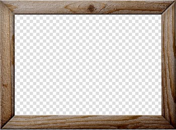 Brown wooden frame illustration, Square Symmetry Chessboard frame Pattern, Wood frame transparent background PNG clipart