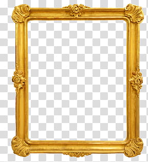 Brown wooden frame illustration transparent background PNG clipart