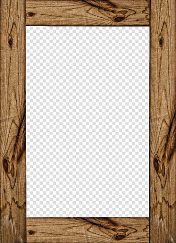 Brown wooden frame , Wood frame , Wood frame transparent background PNG clipart