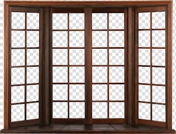 Brown wooden framed glass windows, Microsoft Windows Windows Viewer Computer file, Window transparent background PNG clipart