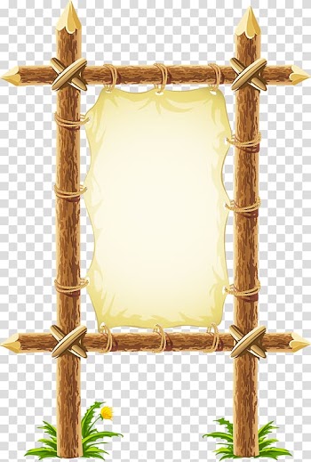 Brown wooden framed white textile illustration, Wood Bulletin board Encapsulated PostScript , wooden signboard transparent background PNG clipart