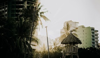 Brown Wooden Gazebo