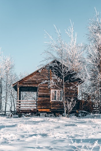Brown Wooden House