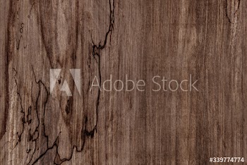 Brown wooden plank