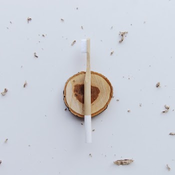 Brown Wooden Round Board on White Surface