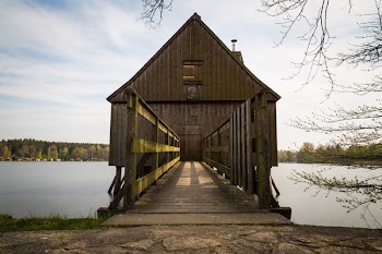 Brown Wooden Shed