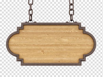 Brown wooden signage, Wood .xchng , Tag transparent background PNG clipart