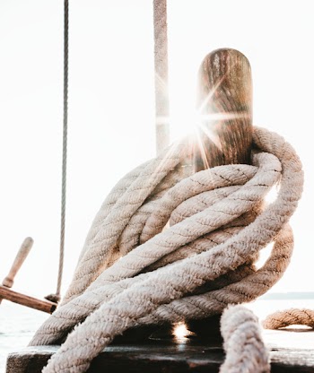 Brown Wooden Stick Surrounded by Rope