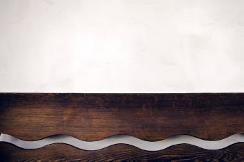 Brown Wooden Wall Shelf