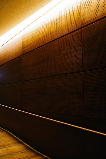 Brown Wooden Wall With Light · Free Stock Photo