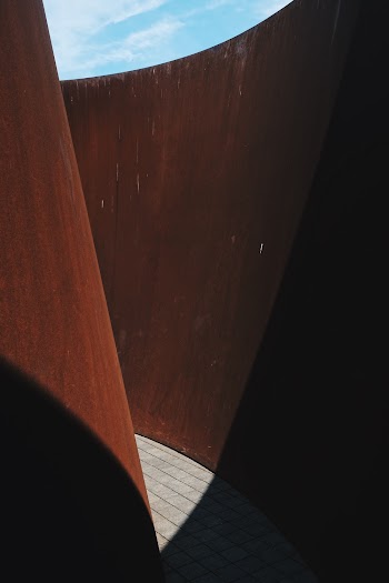 Brown Wooden Wall With White Floor
