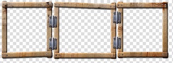 Brown wooden window , Frames, multiple frames transparent background PNG clipart