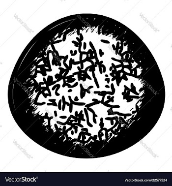Brownie cake design vector image