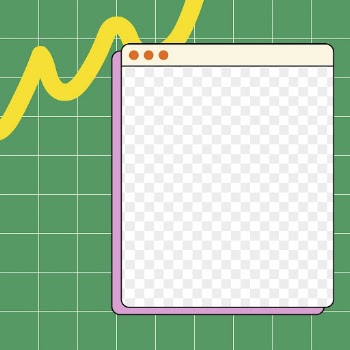 Browser tab png frame, Memphis | Free PNG - rawpixel