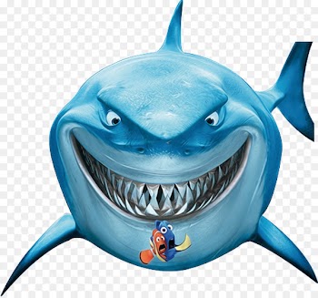 Bruce Marlin Finding Nemo Shark - 3D Sharks 