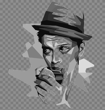 Bruno Mars PNG Transparent Image