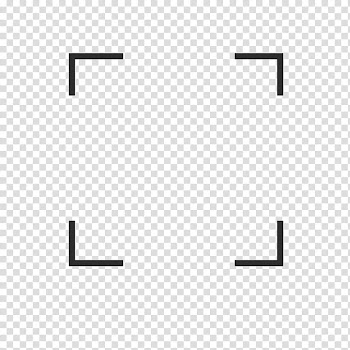 Brush, black square border line transparent background PNG clipart