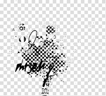 Brush Set , black and white abstract illustration transparent background PNG clipart