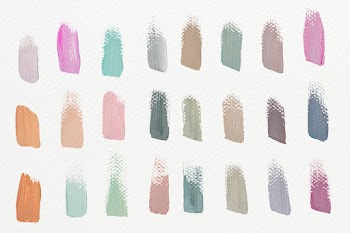 Brush stroke samples | Free stock illustration - 583781
