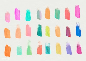Brush stroke samples | Free stock vector - 581995