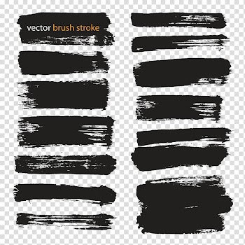 Brush stroke text, Ink brush Paint , brushes transparent background PNG clipart
