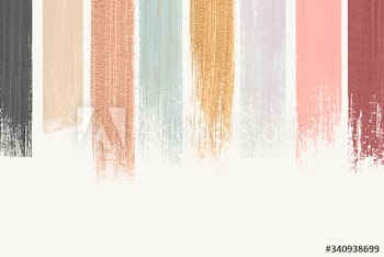 Brush strokes background