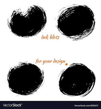 Brush strokes vector image