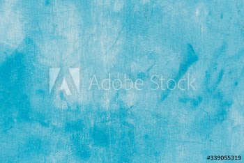 Brushed blue concrete wall