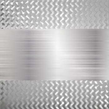 Brushed metal Polishing - Science fiction metal stripe 