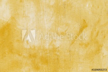 Brushed yellow concrete wall