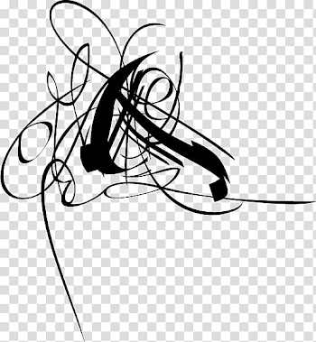 Brushes, black abstract illustration transparent background PNG clipart