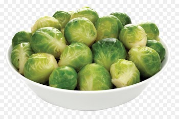 Brussels sprout Vegetarian cuisine Bubble and squeak Cabbage Food - Brussel Sprouts in Bowl 